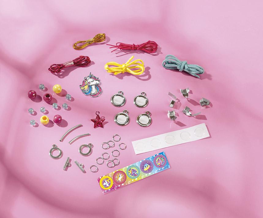 TOTUM kūrybinis rinkinys Unicorn Rainbow Jewellery, TT071063