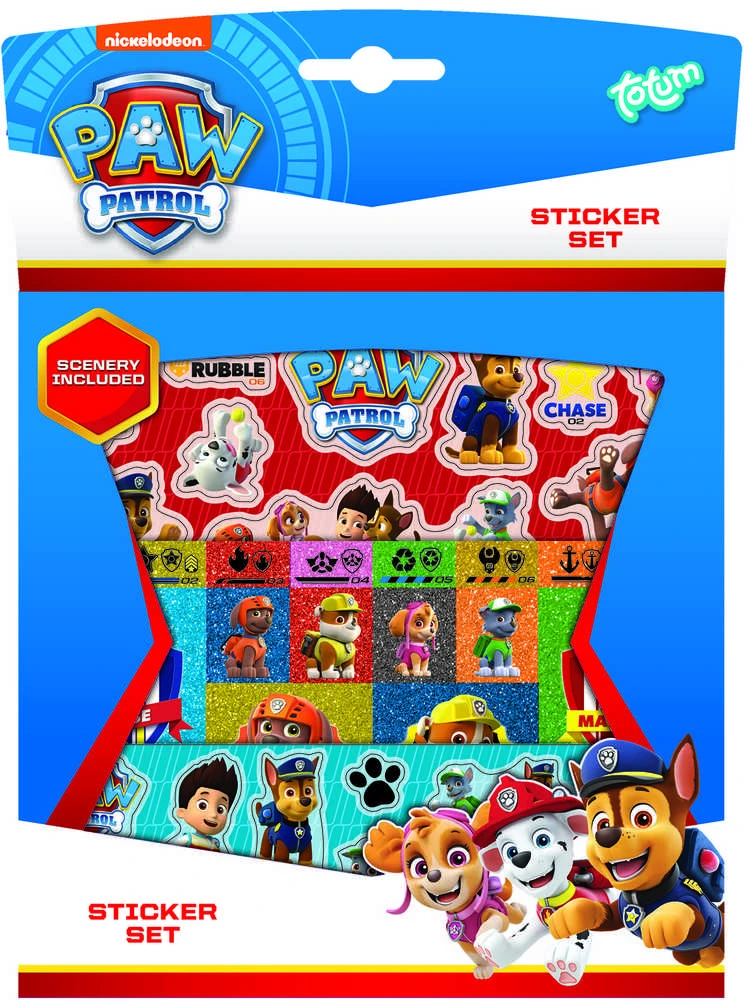 Ccg Mz Import TOTUM lipdukų rinkinys PAW PATROL, 720022