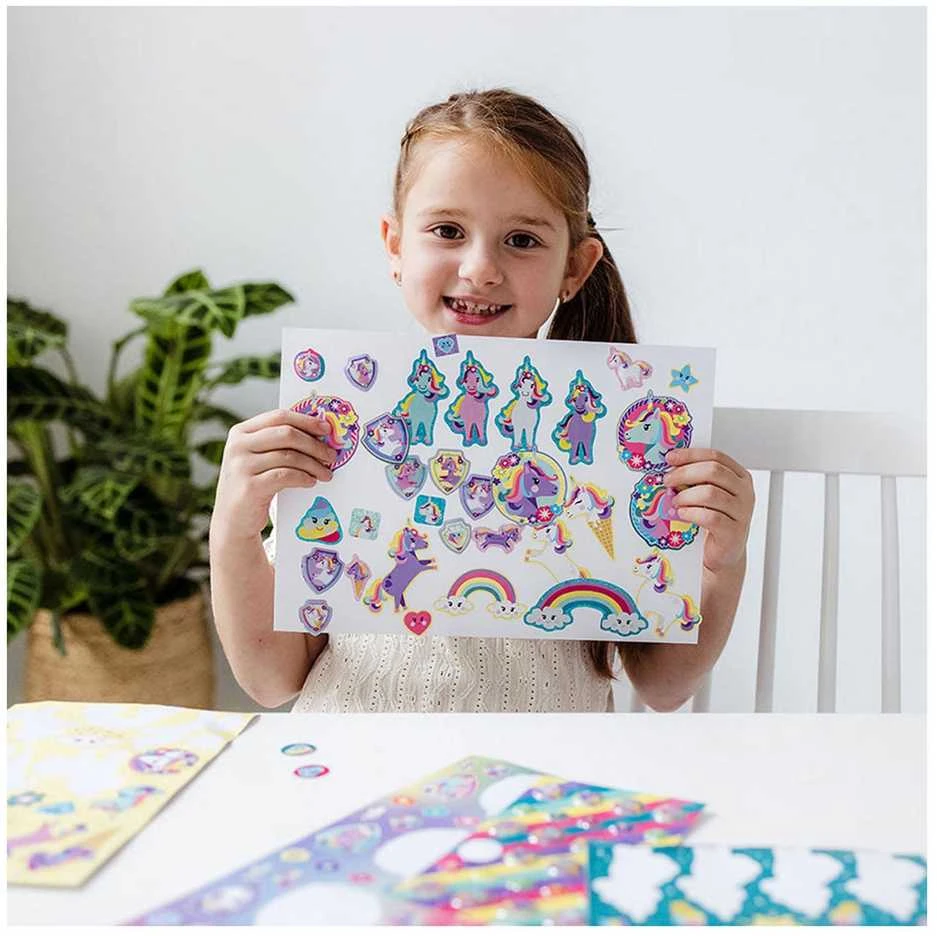 Zdesign TOTUM lipdukų rinkinys Unicorn, 071766