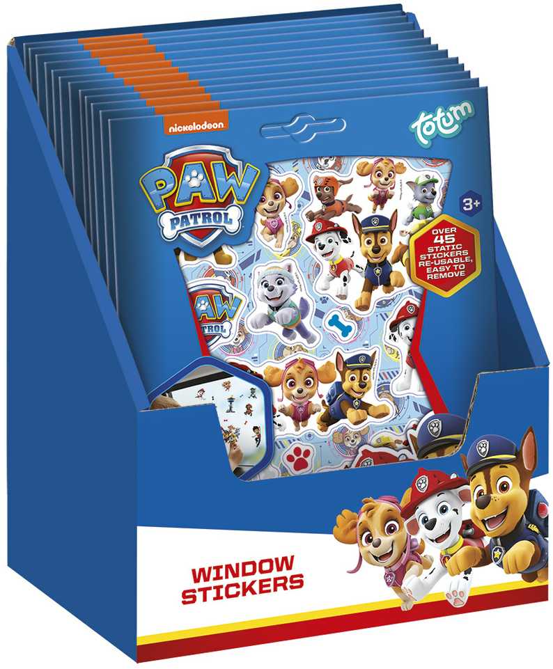 TOTUM Paw Patrol langų lipdukai, 720879