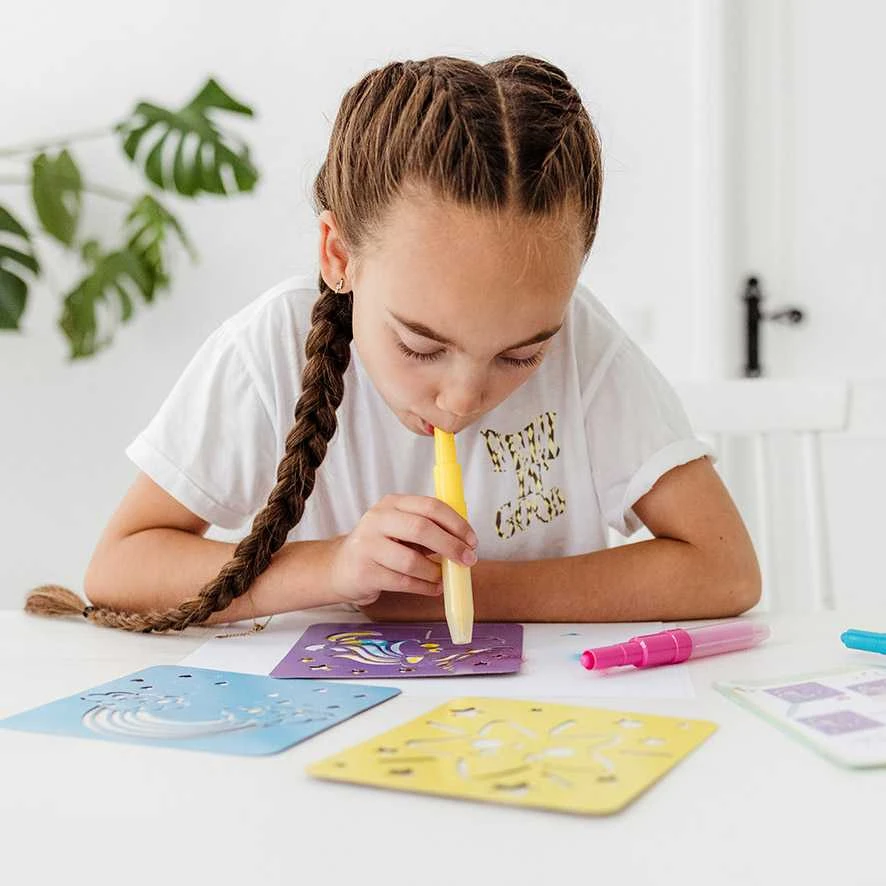 TOTUM piešimo kūrybinis rinkinys Unicorn Purškiklis Pens, 071018