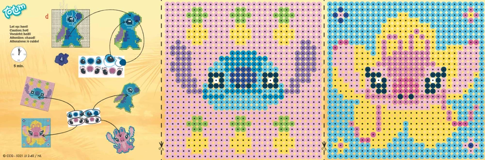 TOTUM STITCH lyginimo karoliukai, TT700505