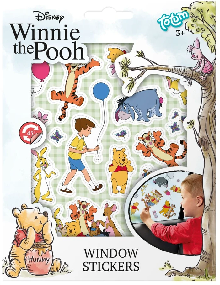 TOTUM WINNIE THE POOH langų lipdukai, TT690201
