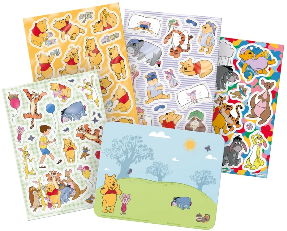 TOTUM WINNIE THE POOH langų lipdukai, TT690201