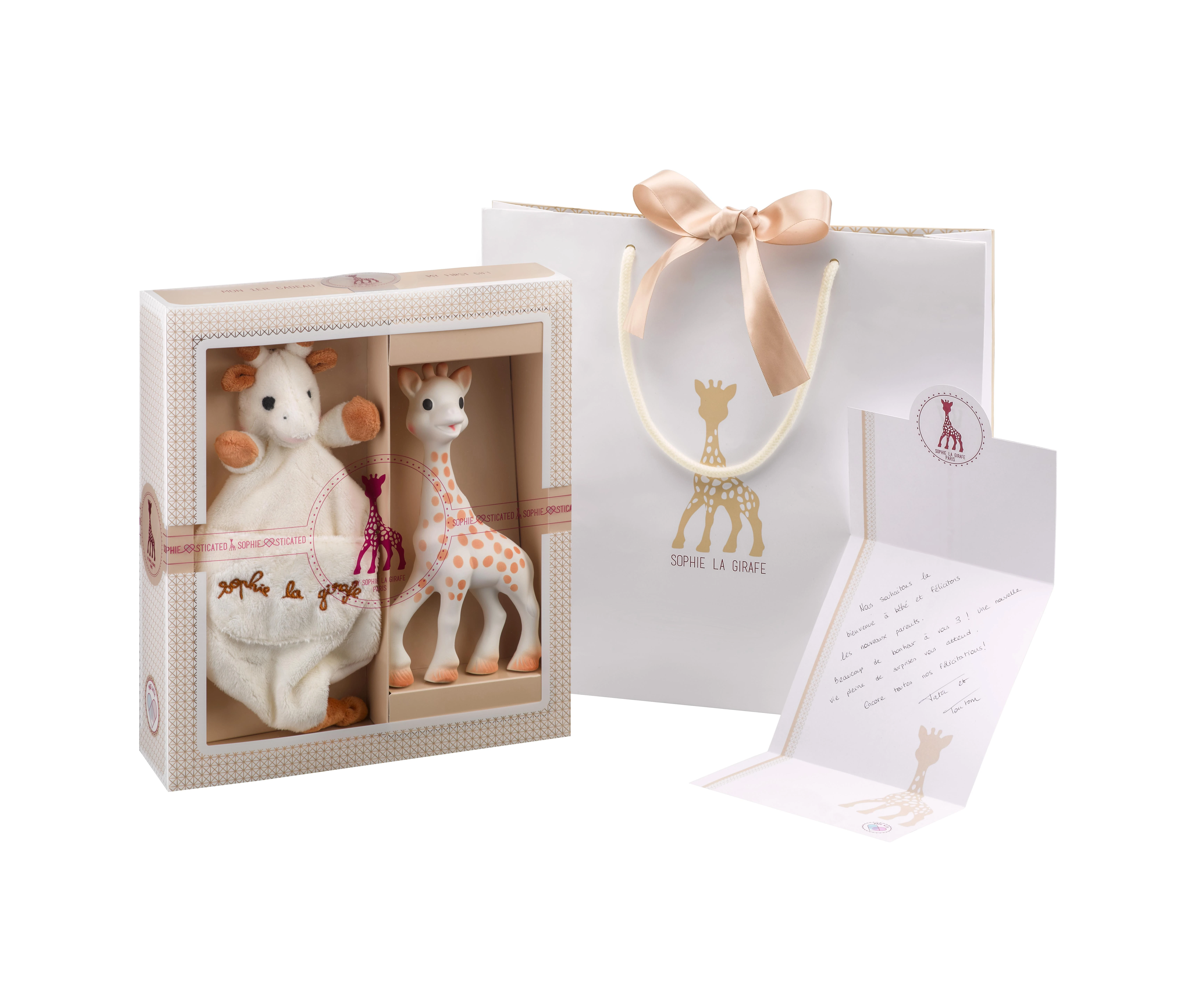 VULLI Sophie la girafe kramtukas + migdukas 0m+ Sophiesticated 000003