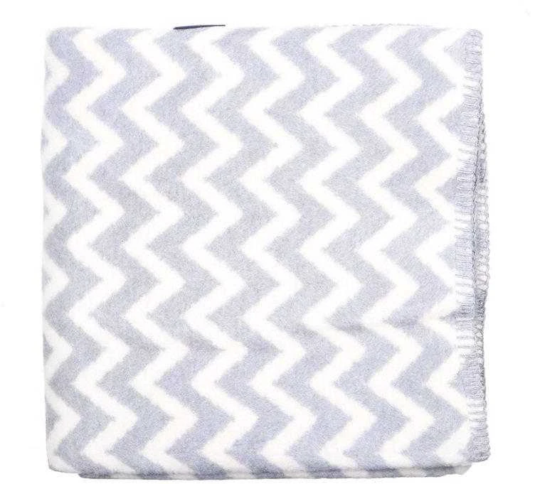 MILLI pledas Pilkas&Baltas Zigzag 75x100cm, MIL1210286