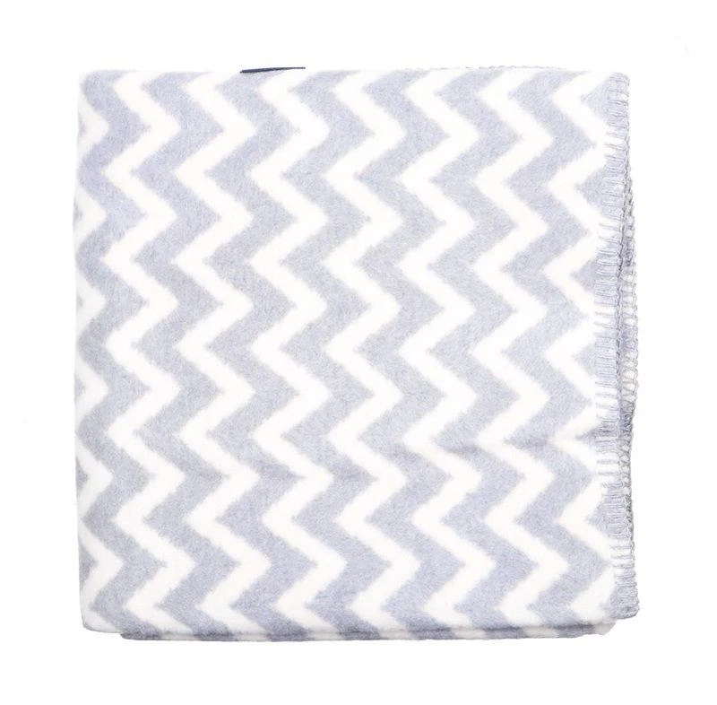 MILLI pledas Pilkas&Baltas Zigzag 75x100cm, MIL1210286