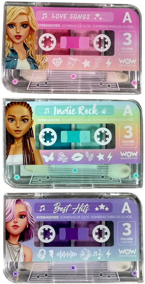 WOW GENERATION akių šešėliai Glam Tape Edition, WOW00176