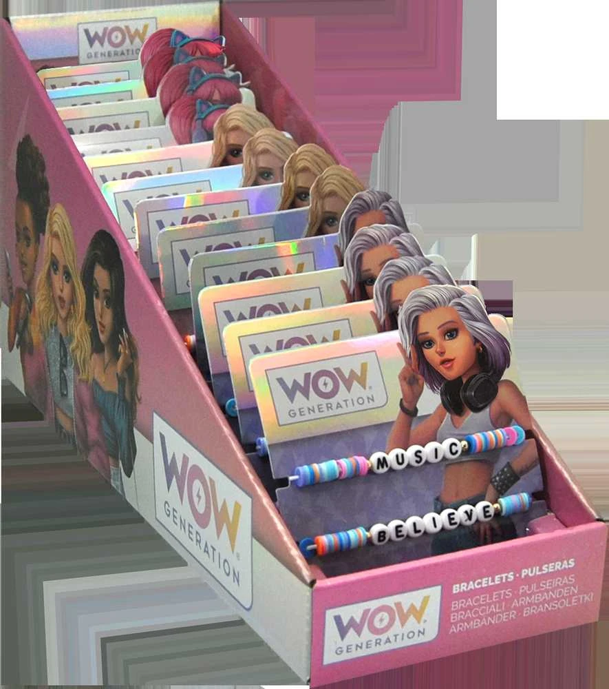 WOW GENERATION apyrankės su žinute, 2 vnt., WOW00008