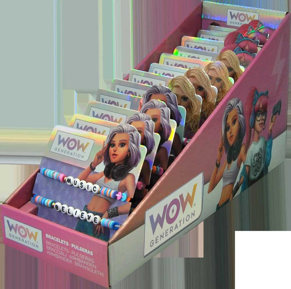 WOW GENERATION apyrankės su žinute, 2 vnt., WOW00008