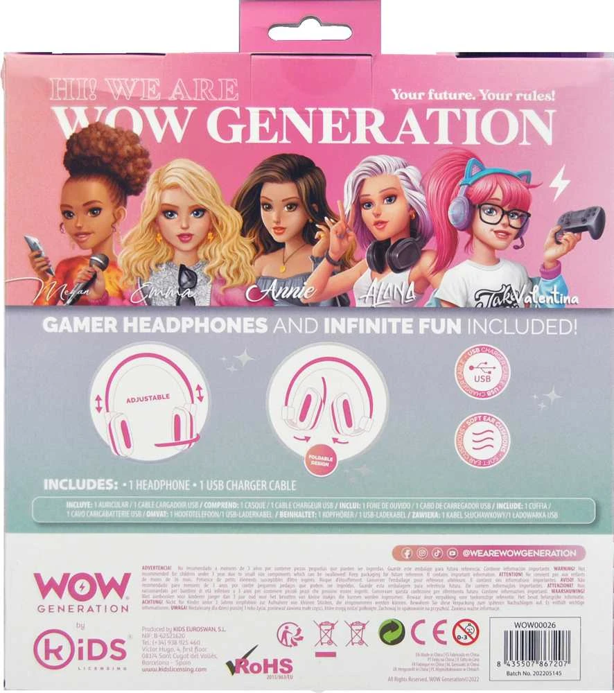 WOW GENERATION belaidės ausinės, WOW00026