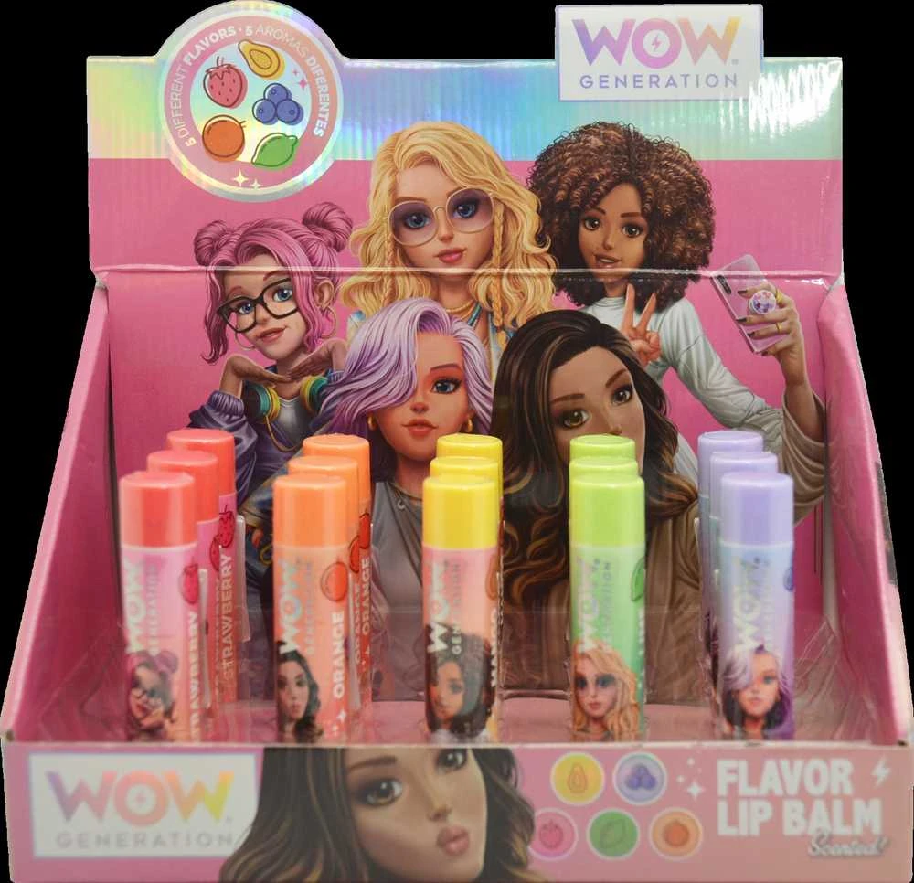 Kids Euroswan WOW GENERATION lūpų balzamas Flavoured Lūpų balzamas, asort., WOW00112
