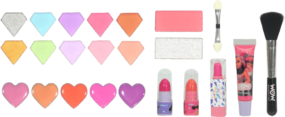 Kids Euroswan WOW GENERATION makiažo lagaminas Glam And Go, WOW00055