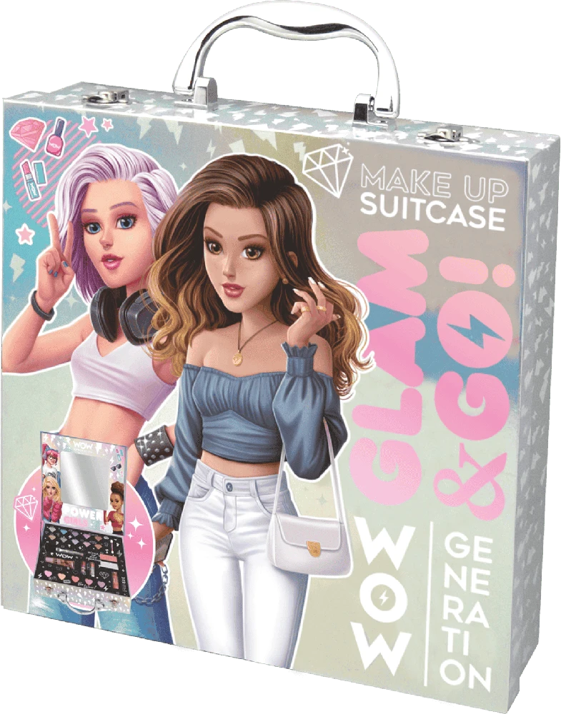Kids Euroswan WOW GENERATION makiažo lagaminas Glam And Go, WOW00055