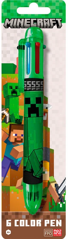 Wow Generation MINECRAFT 6 spalvų rašiklis, 303713