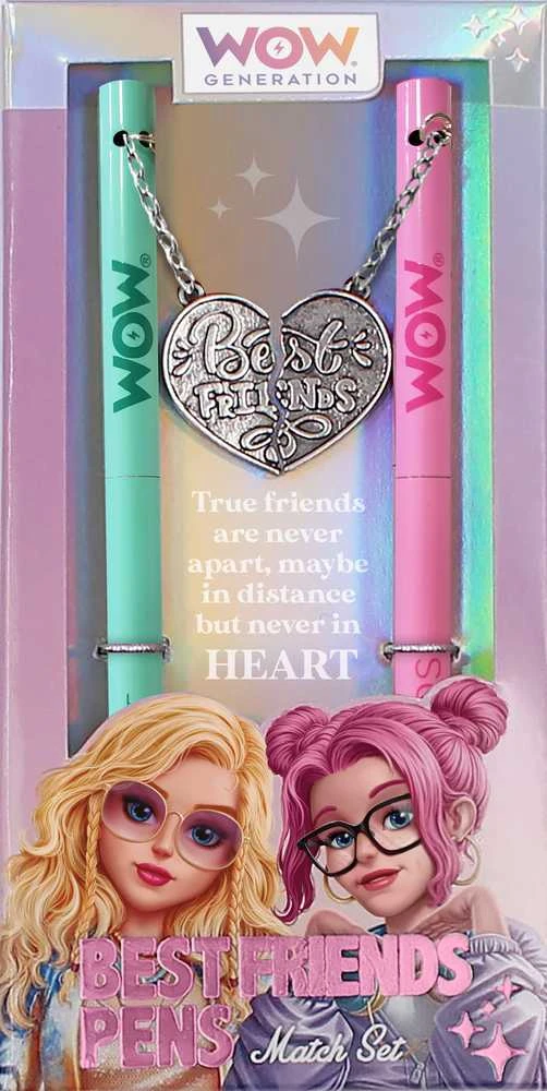 WOW GENERATION rašiklis BFF Pens Set, 2vnt., asort., WOW00075