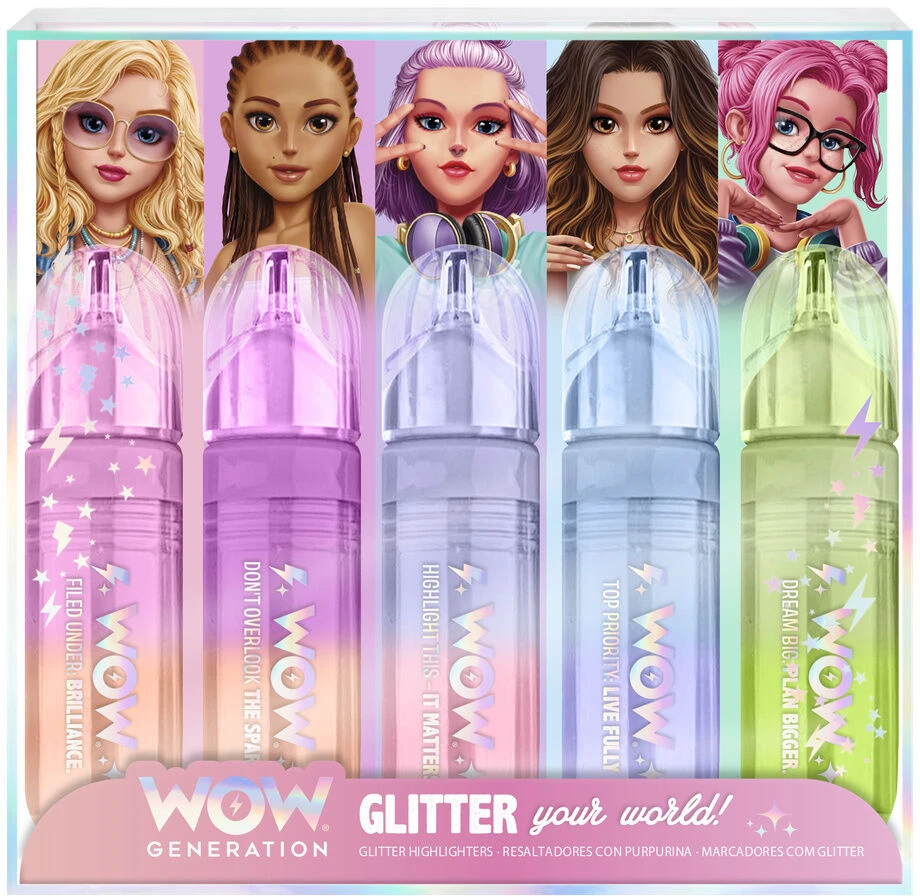 WOW GENERATION švytėjimo priemonių rinkinys, WOW00177