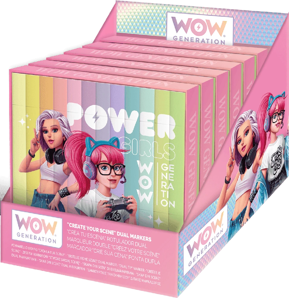WOW GENERATION žymekliai Dual Touchup Create Your Scene, WOW00060