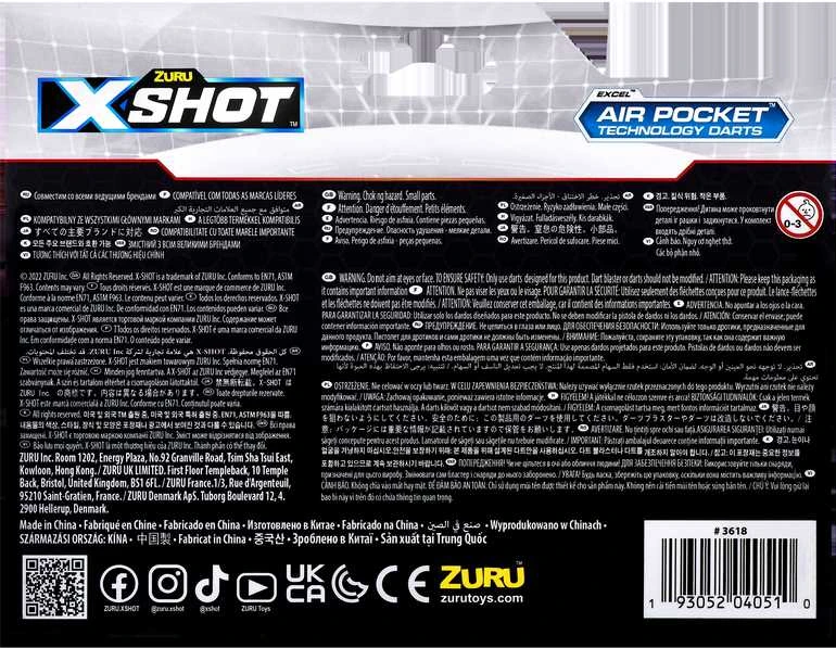 XSHOT šoviniai Dart Refill, 36 vnt., 3618