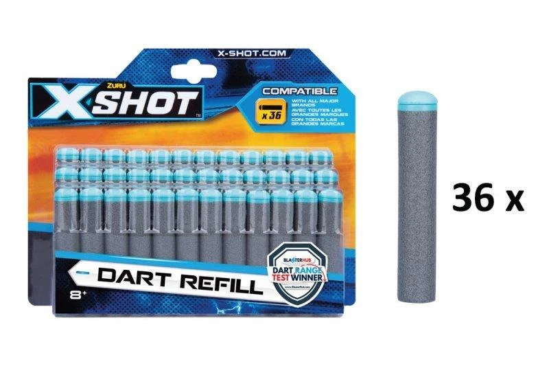 XSHOT šoviniai Dart Refill, 36 vnt., 3618