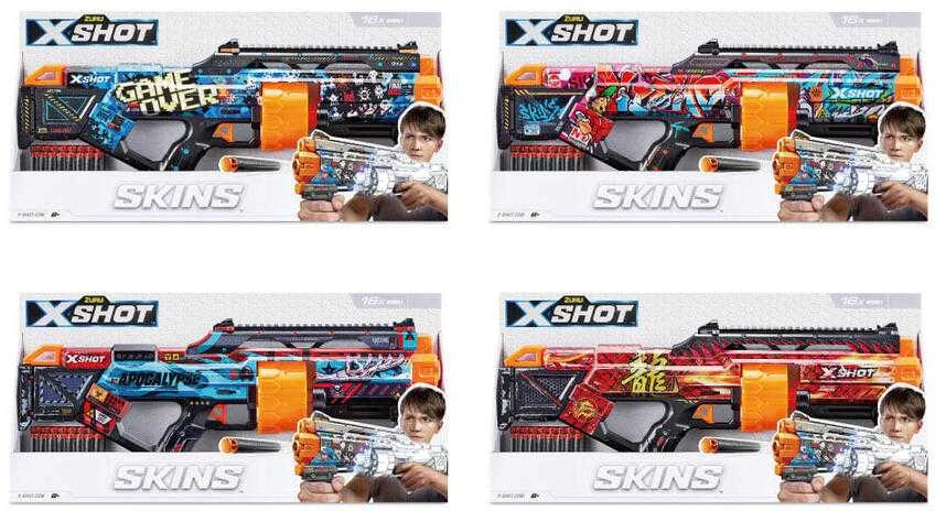 XSHOT toy gun Skins Last Stand Ghost 16vnt., 36693(3658P)