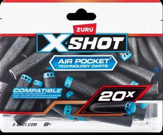 Zuru XShot X-SHOT šoviniai Excel, 20vnt., 36587