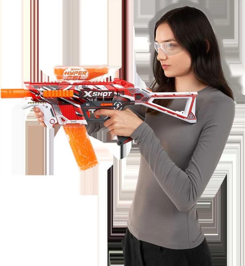 XShot X-SHOT žaislinis šautuvas Hyper Gel, 1 serija, 10000 želinių rutuliukų, asort., 36621