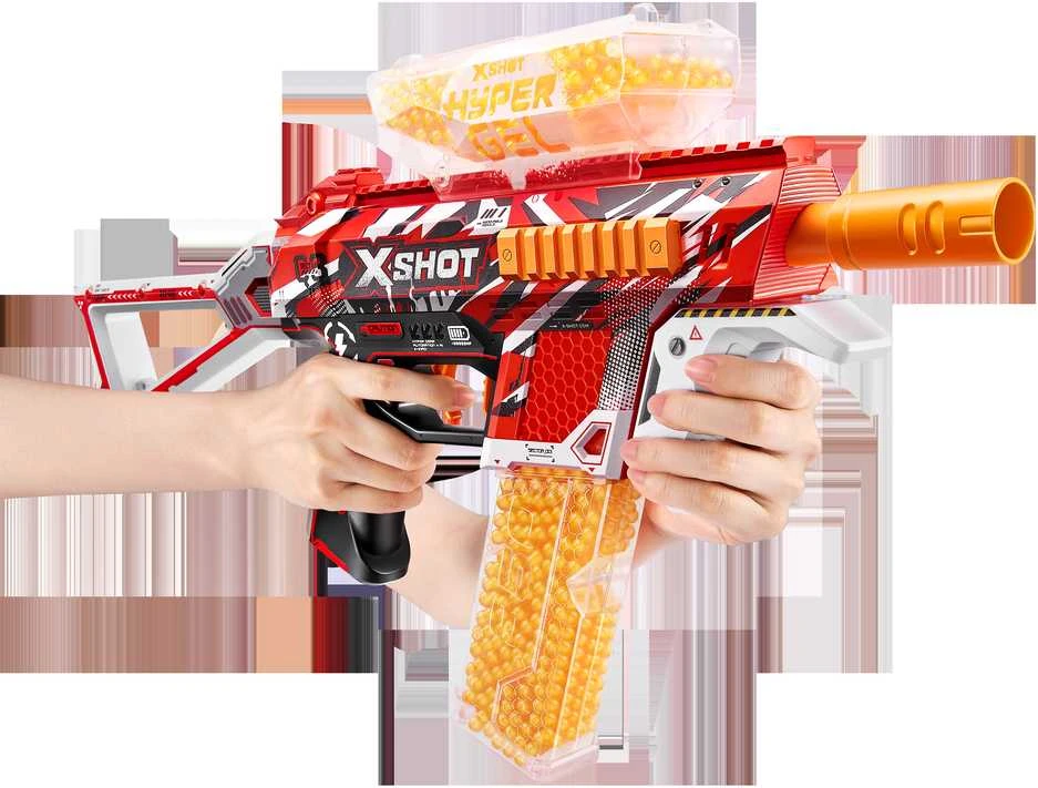 XShot X-SHOT žaislinis šautuvas Hyper Gel, 1 serija, 10000 želinių rutuliukų, asort., 36621