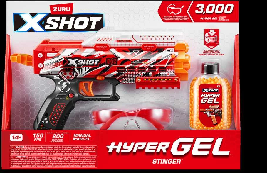 XShot X-SHOT žaislinis šautuvas Hyper Gel Stinger, 36728