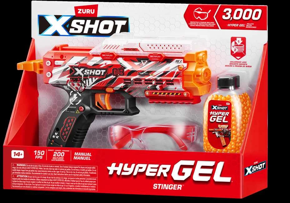 XShot X-SHOT žaislinis šautuvas Hyper Gel Stinger, 36728