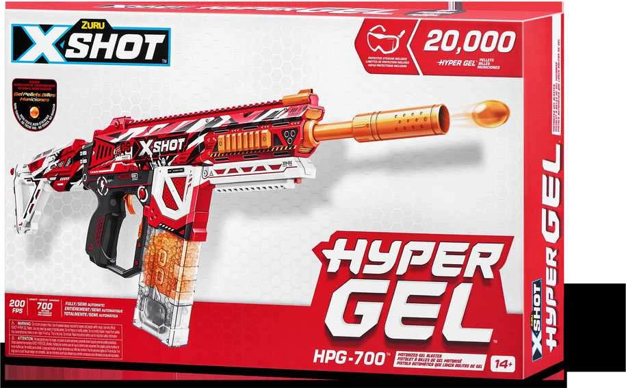 XShot X-SHOT žaislinis šautuvas Hyper Gel, 1 serija, 20000 želinių rutuliukų, asort., 36620