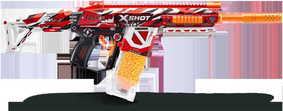XShot X-SHOT žaislinis šautuvas Hyper Gel, 1 serija, 20000 želinių rutuliukų, asort., 36620
