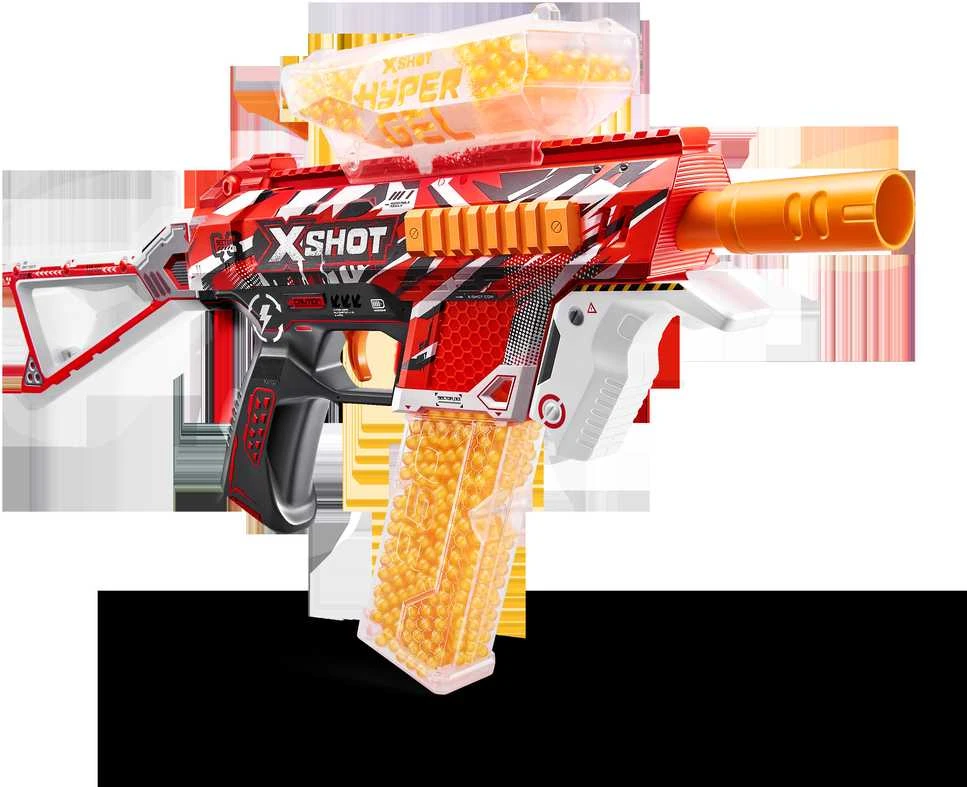 XShot X-SHOT žaislinis šautuvas Hyper Gel, 1 serija, 10000 želinių rutuliukų, asort., 36621