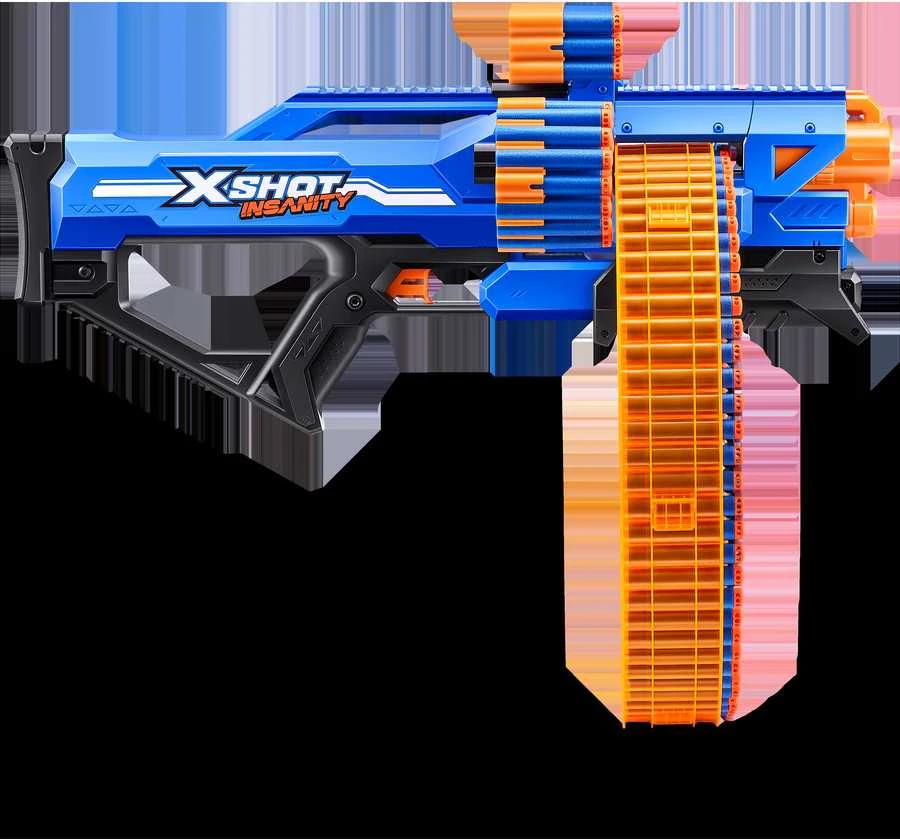 XSHOT žaislinis šautuvas Mad Megga Barrel Blaster Insanity, 1 serija, 36609