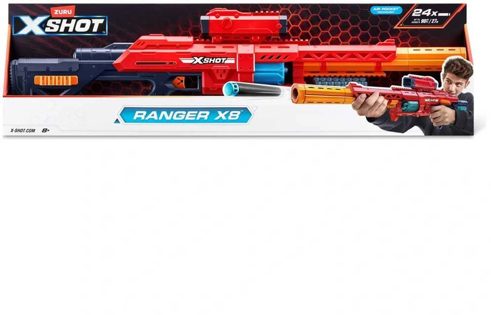 XSHOT žaislinis šautuvas Excel Ranger X8, 36674