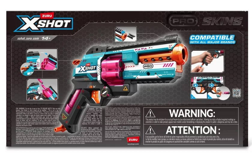XSHOT žaislinis šautuvas PRO Spinshot, 36906