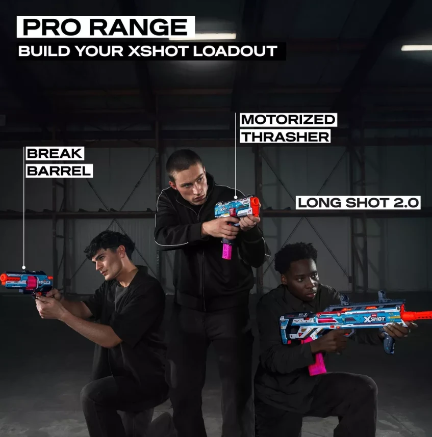 XSHOT žaislinis šautuvas PRO Spinshot, 36906