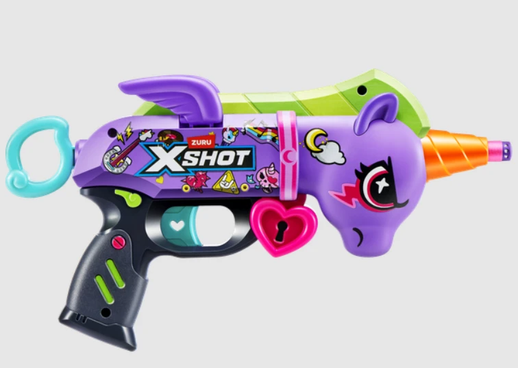 XSHOT žaislinis šautuvas Purple Unicorn, 36882