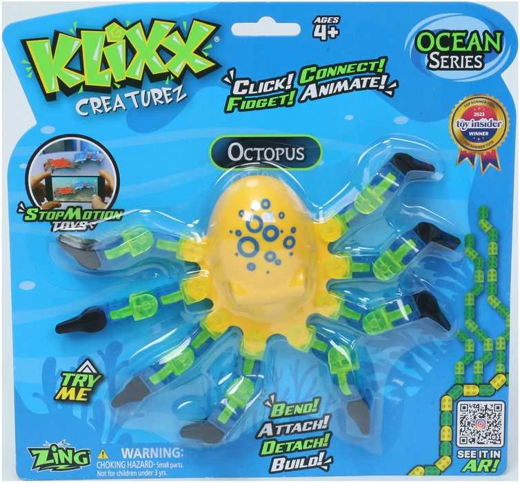 ZING KLIXX SEA CREATUREZ besilankstančios jūrų būtybės, asort., KX300/KX310/KX320/KX330