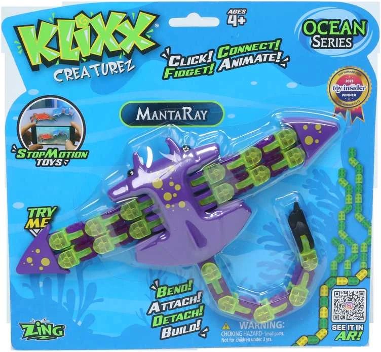 ZING KLIXX SEA CREATUREZ besilankstančios jūrų būtybės, asort., KX300/KX310/KX320/KX330