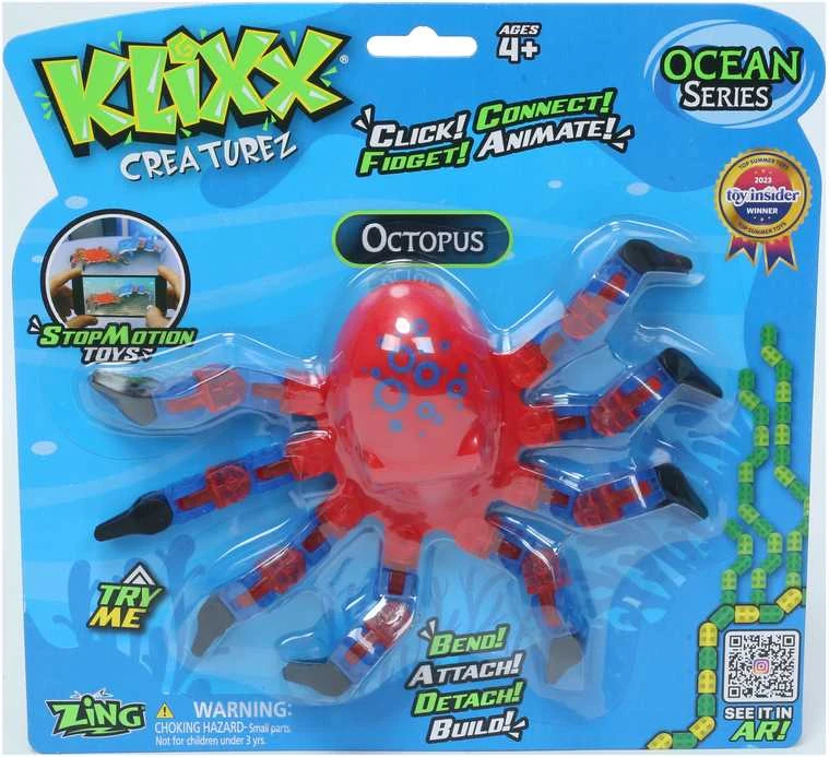ZING KLIXX SEA CREATUREZ besilankstančios jūrų būtybės, asort., KX300/KX310/KX320/KX330