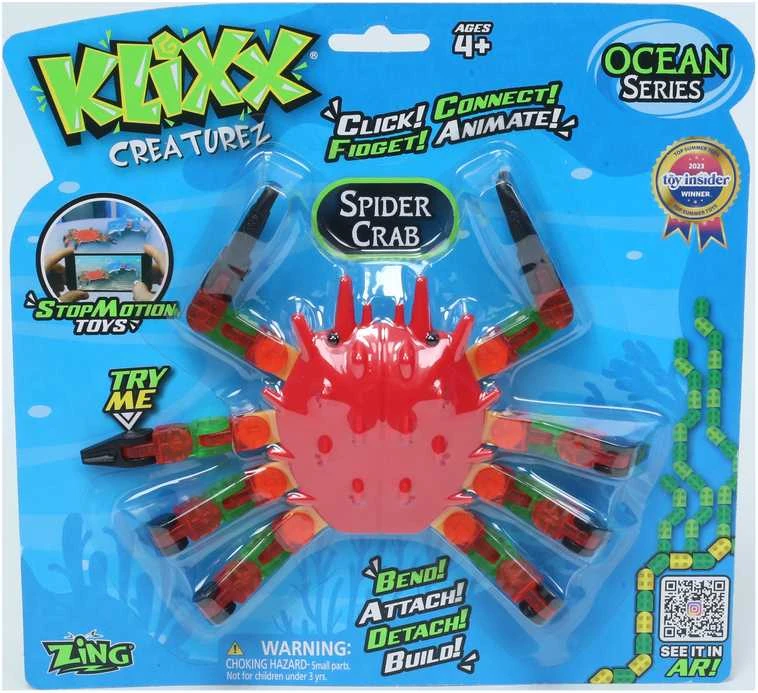 ZING KLIXX SEA CREATUREZ besilankstančios jūrų būtybės, asort., KX300/KX310/KX320/KX330