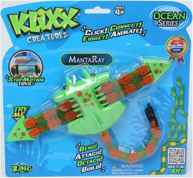 ZING KLIXX SEA CREATUREZ besilankstančios jūrų būtybės, asort., KX300/KX310/KX320/KX330