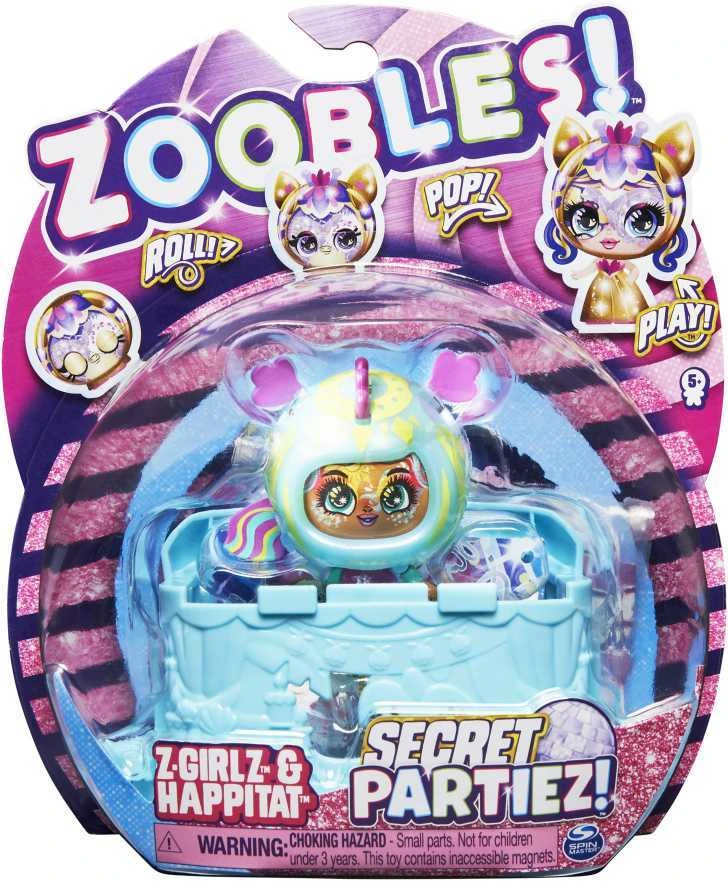 ZOOBLES figūrėlė Girls Secret Partiez, 2 serija, asort., 6061945