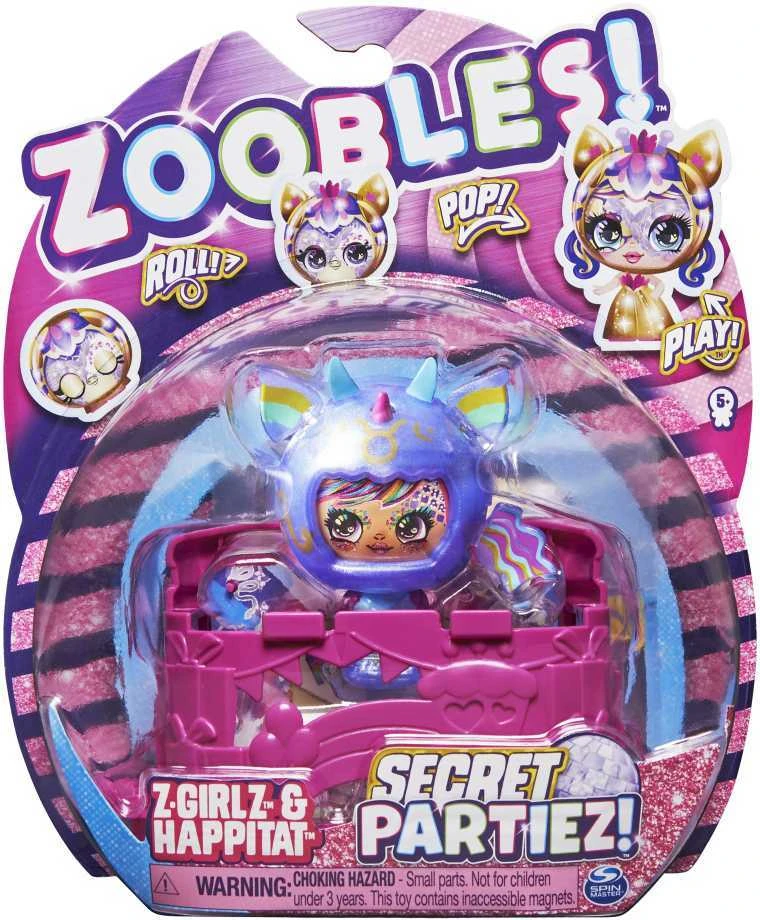 ZOOBLES figūrėlė Girls Secret Partiez, 2 serija, asort., 6061945