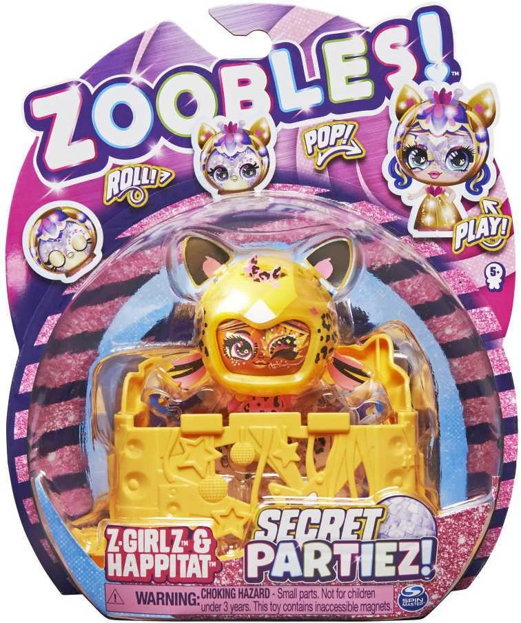 ZOOBLES figūrėlė Girls Secret Partiez, 2 serija, asort., 6061945