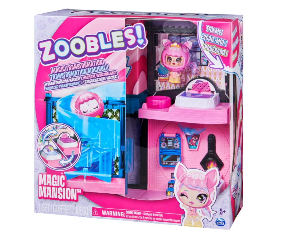 ZOOBLES žaidimų rinkinys Magic Mansion, 6061366