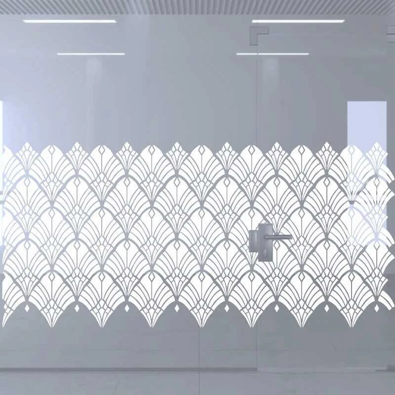 Dekoratyvinė balta matinė lipni plėvelė DECO19