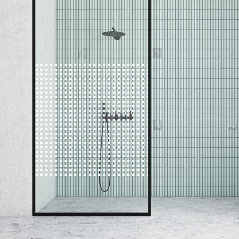 Dekoratyvinė balta matinė lipni plėvelė DECO18