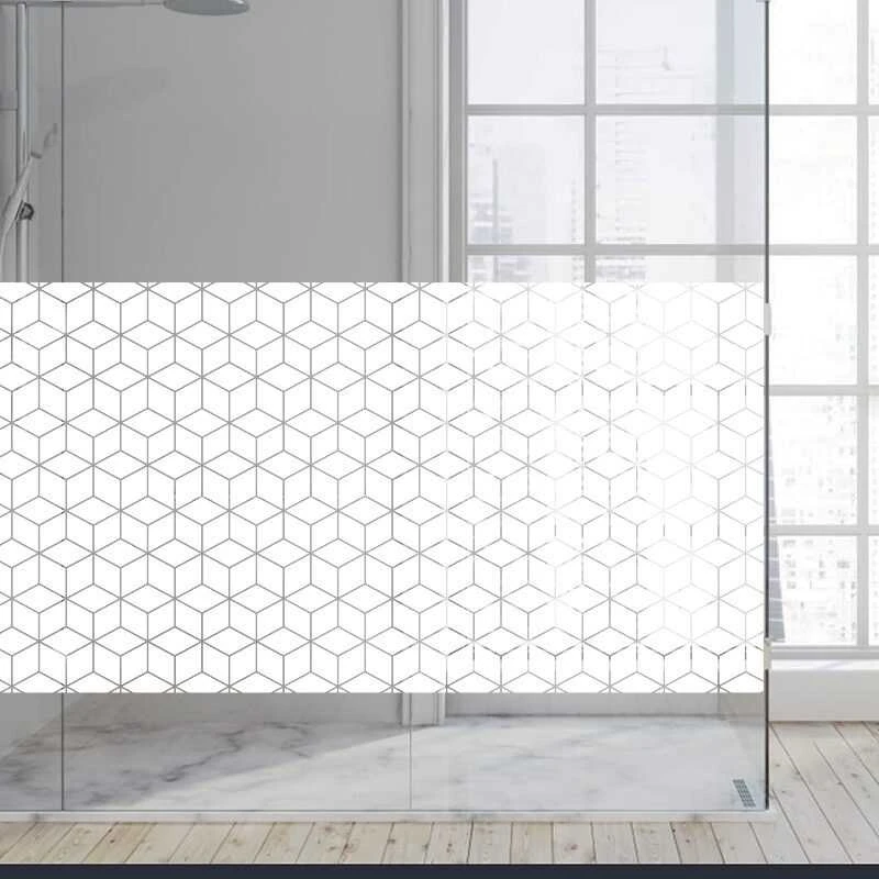 Dekoratyvinė balta matinė lipni plėvelė DECO48